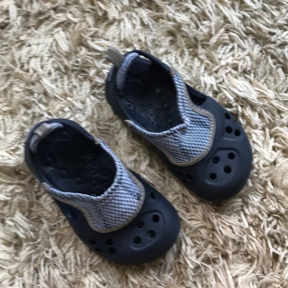 Blue Crocs